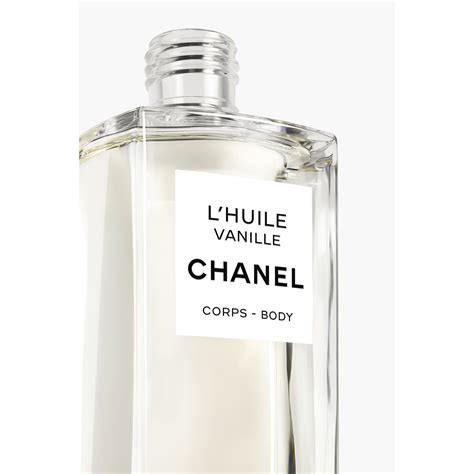 chanel huile vanille